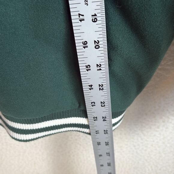 House of Sunny Take a Trip Bomber‎ Jacket Womens XS Green - Picture 9 of 12